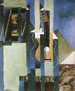 Juan Gris Guitar oil painting artist